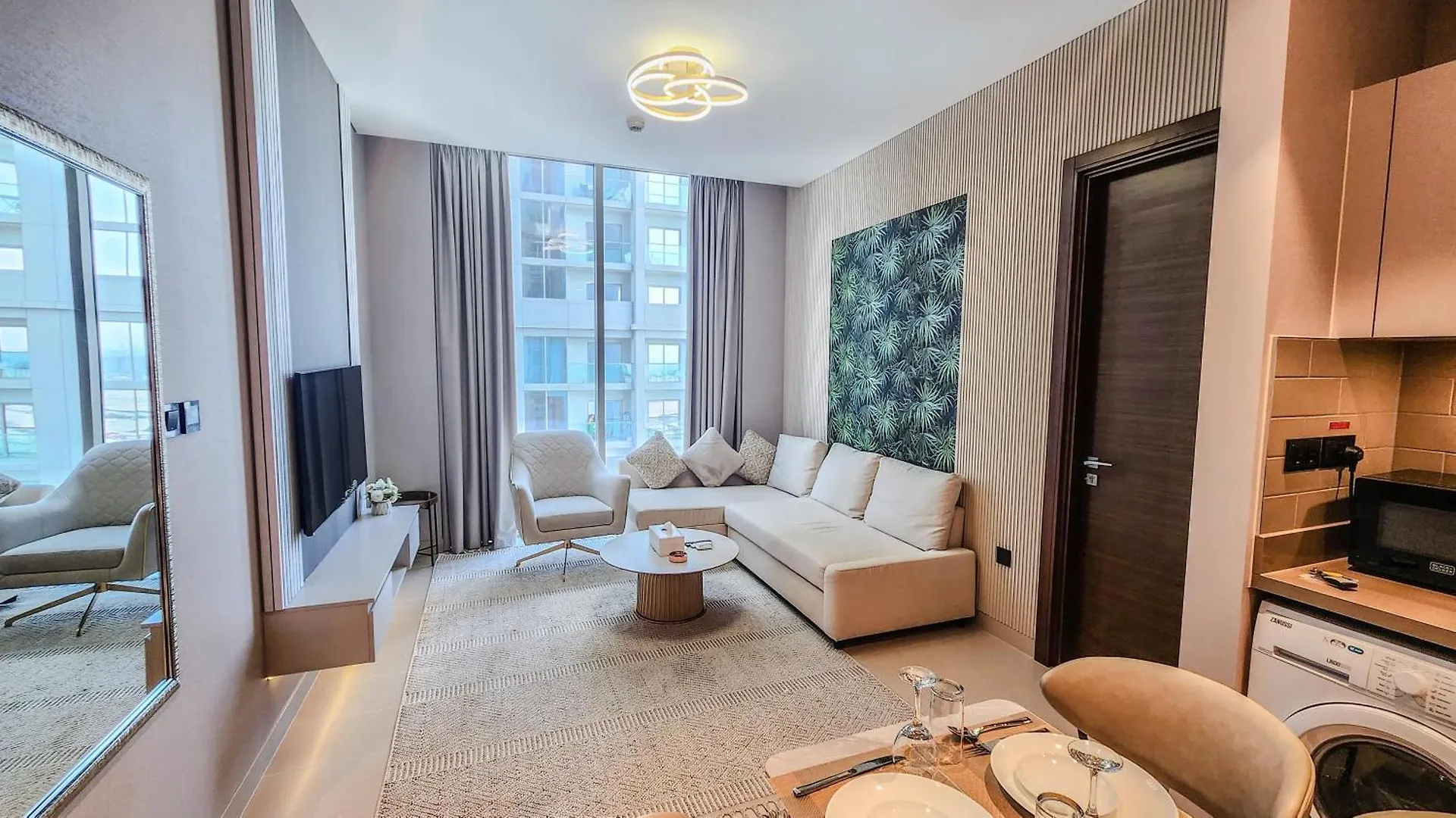 公寓 Stay By Latinem Luxury 2Br Holiday Home Cvr B1308 Near Burj Khalifa 迪拜